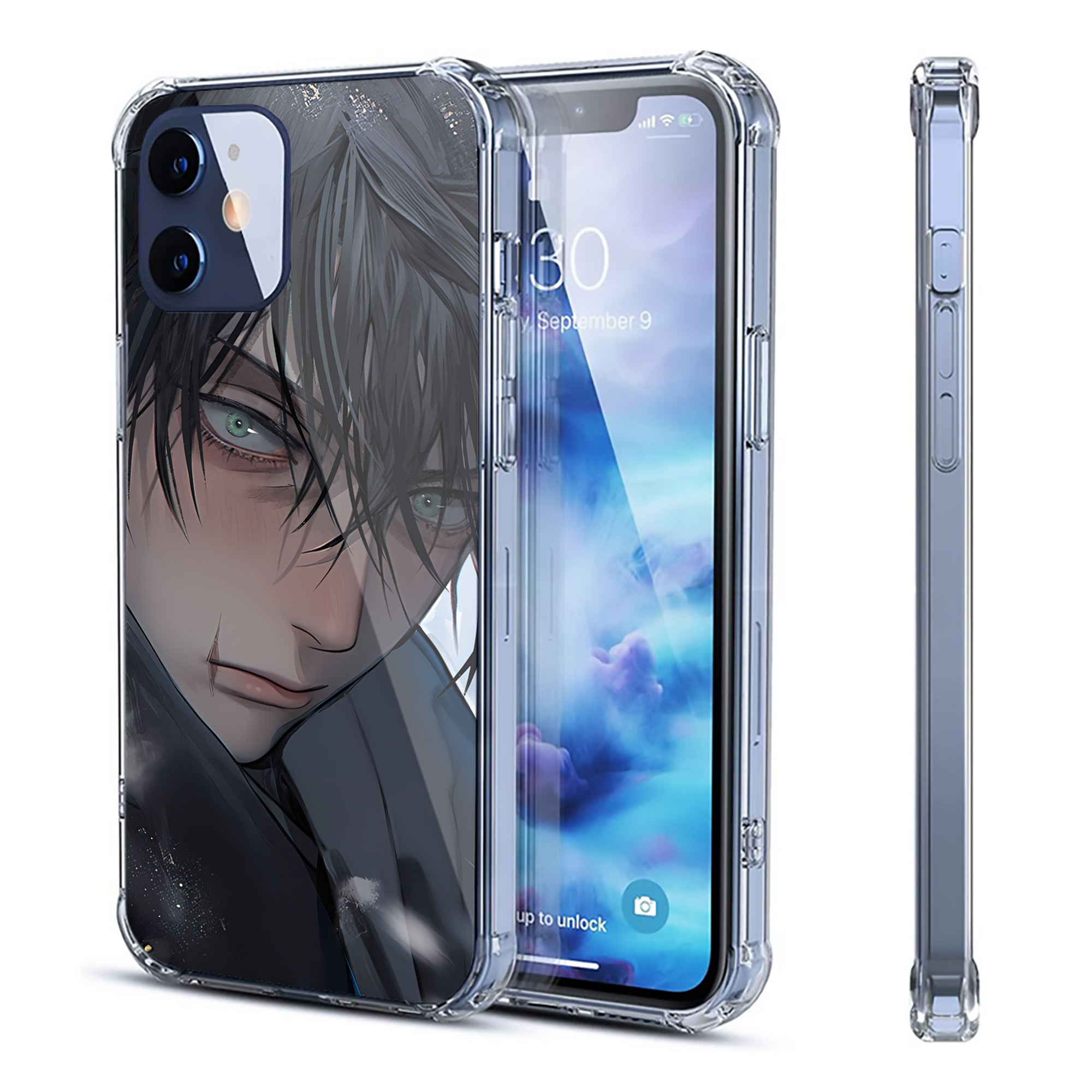 （画像用） SPY×FAMILY间谍家家酒 【iPhone 12シリーズ対応】透明スマホケース（クリアソフトケース）